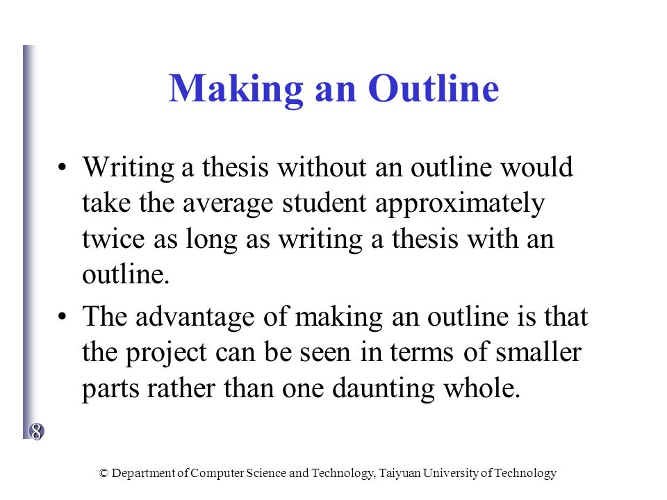 How long does it take to do an undergraduate dissertation